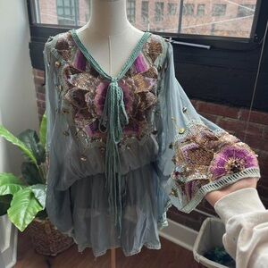 Insane tealblue mandalay mini dress